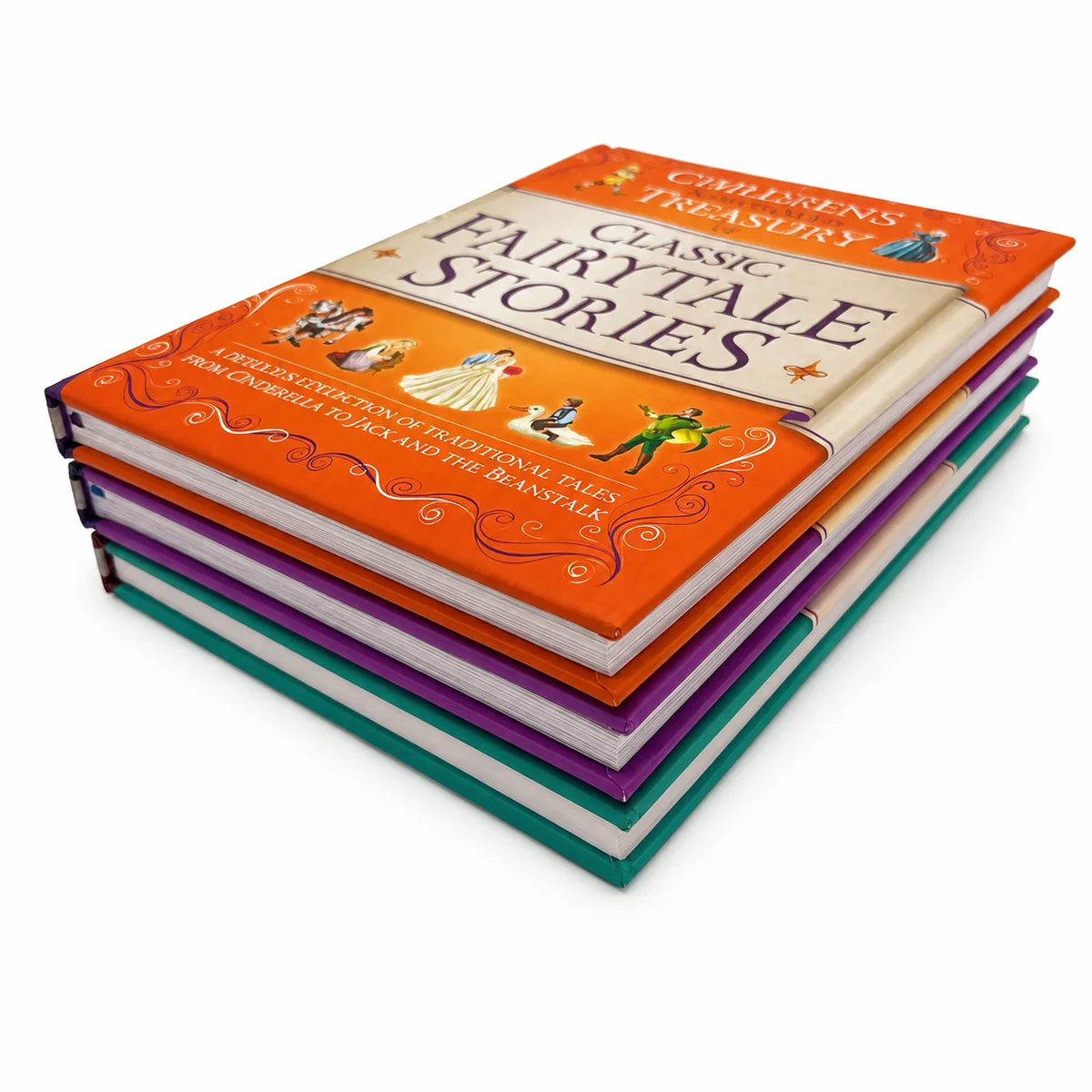 Premium padded hardcover children's story book with full-color printing, foam-padded cover, and square spine binding.