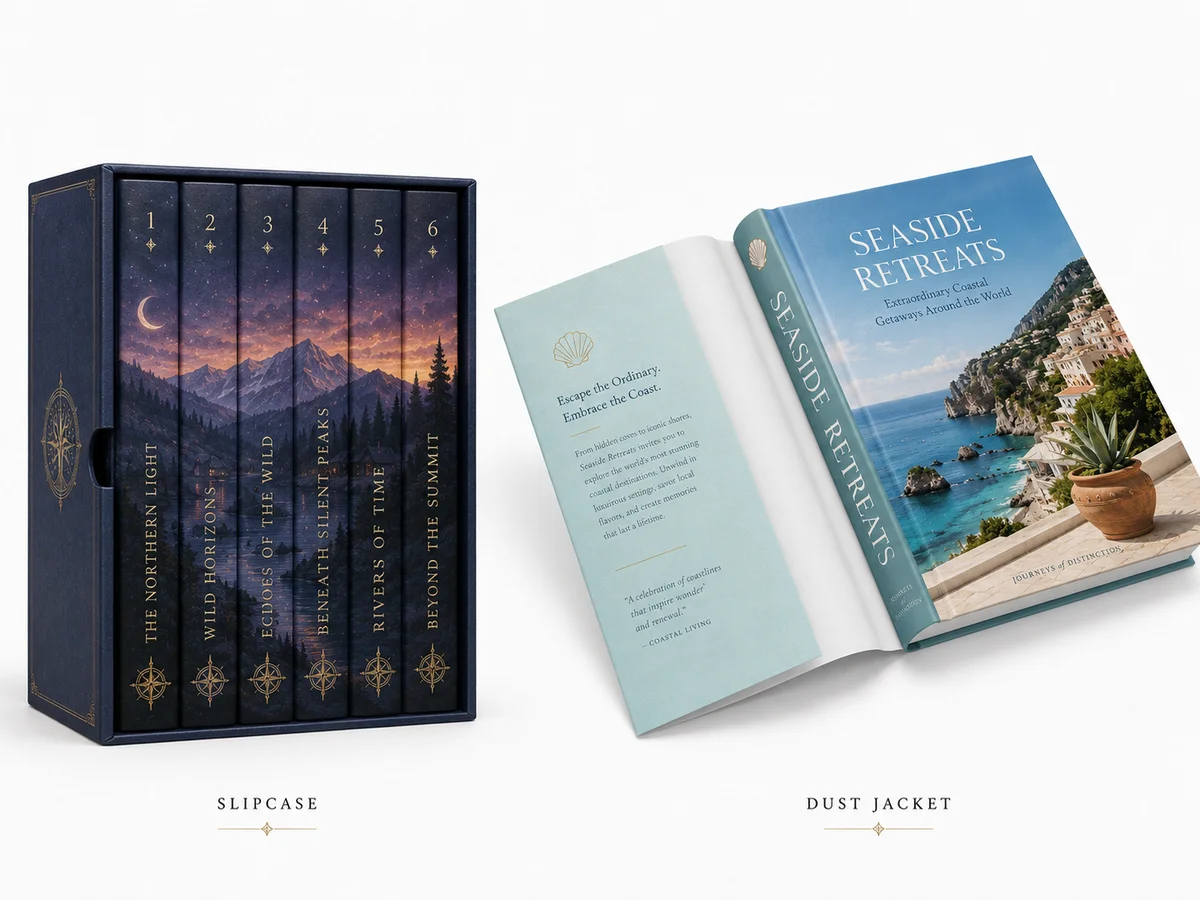 Dust Jacket vs Slipcase: How to Choose Hardcover Book Protection-LeadWorks Print