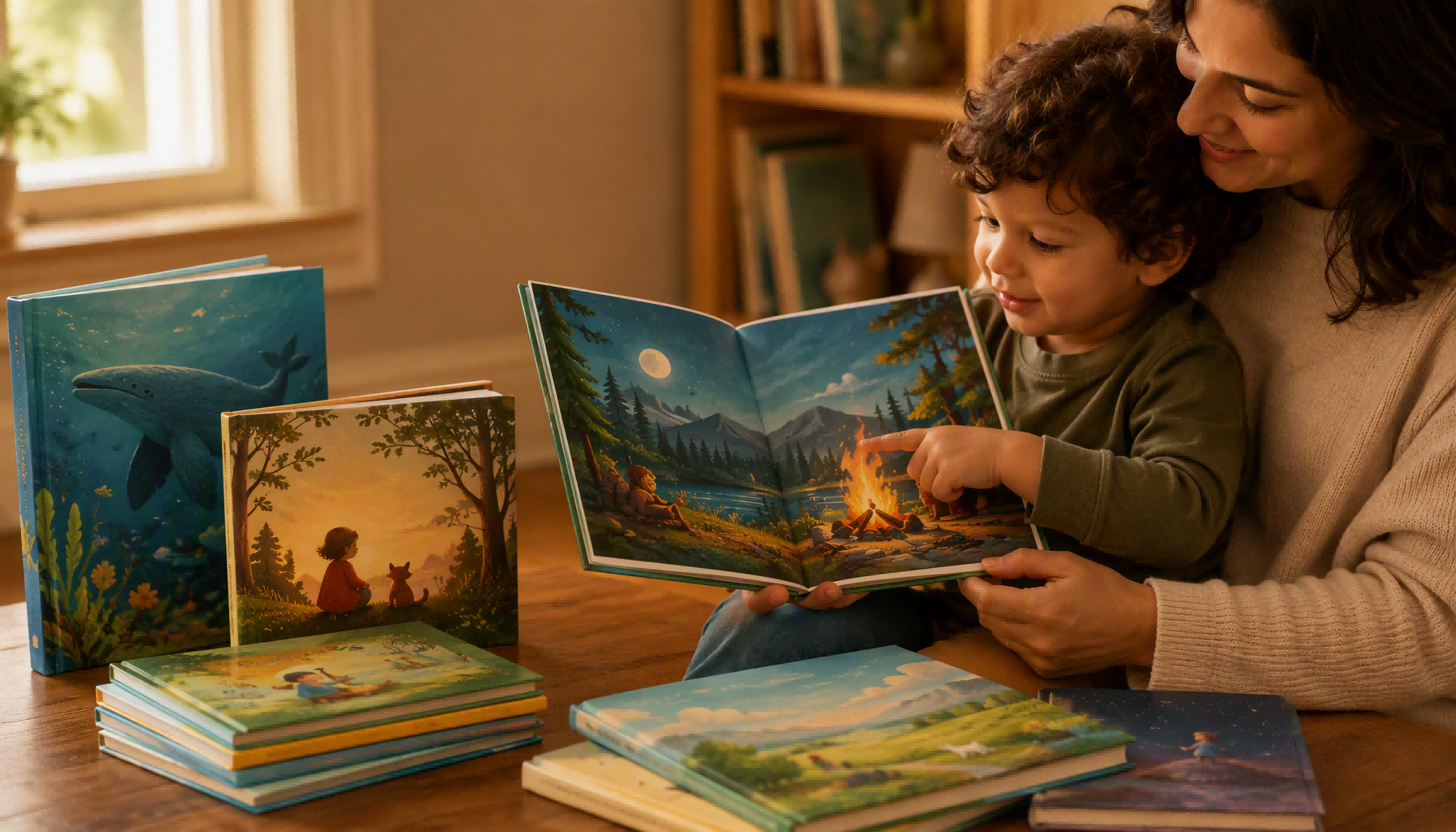 Children s picture book leadwork