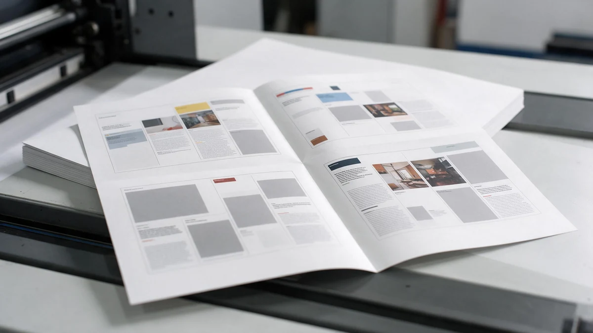 A4 booklet printing a3 sheet fold to a4
